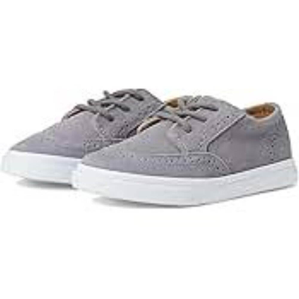 Janie and Jack Boys Wingtip Gray Sneakers